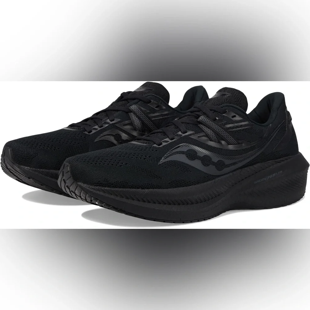 Saucony Men’s Black Triumph 20‎ Running Shoes Athletic Workout Size 11 Walking Saucony Men main image 2